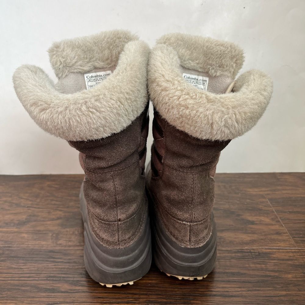 Columbia Sierra Summette 2 Quilted Outdoor Winter Snow Boots Brown Size 7.5 - Picture 5 of 8